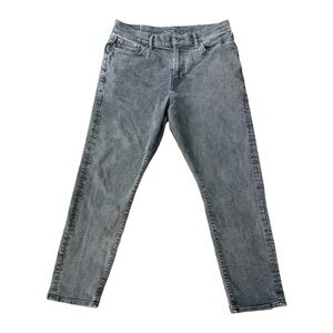Lucky Brand men's jeans in a charcoal gray wash, size W34 L32